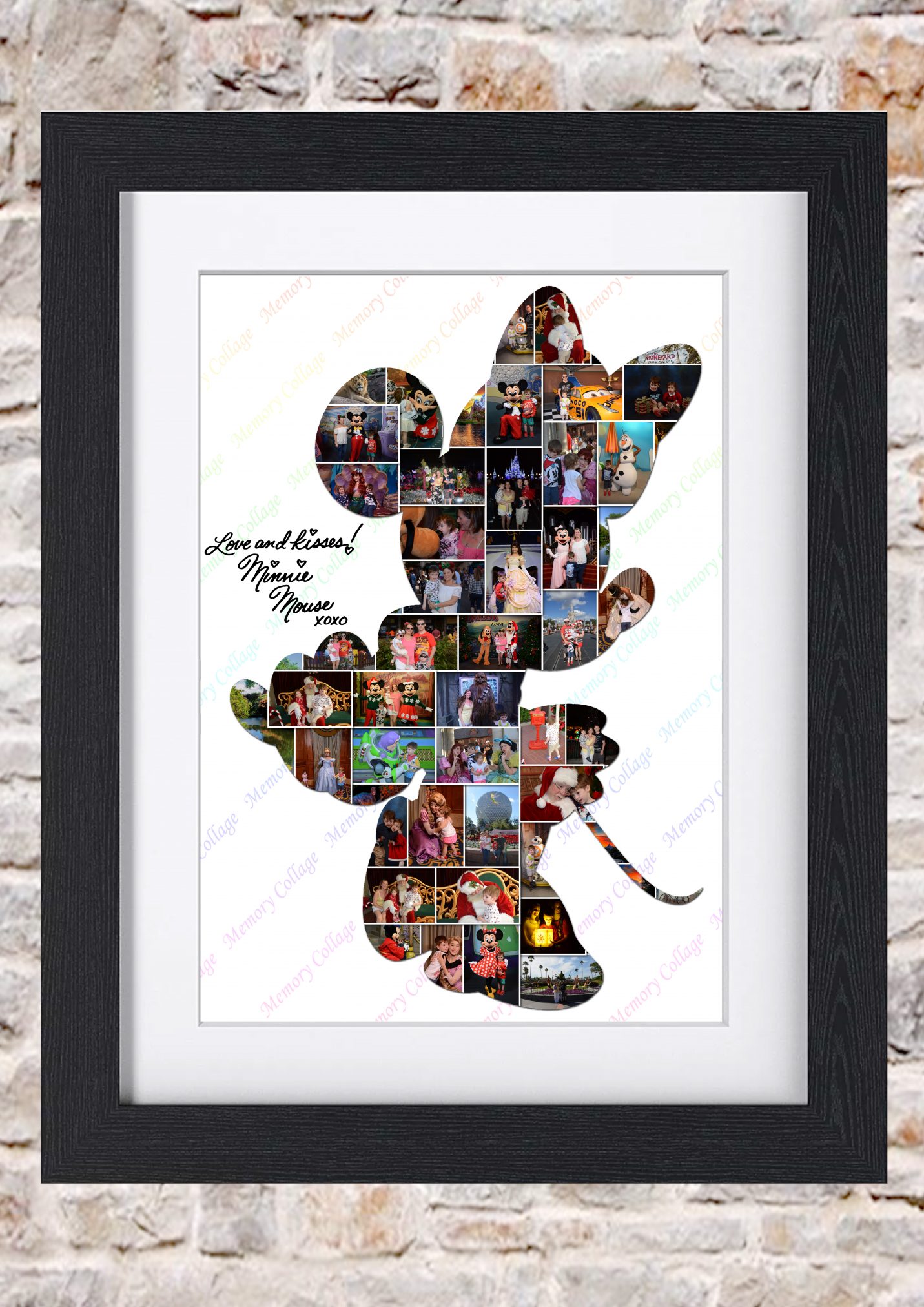 Minnie Mouse Photo Collage