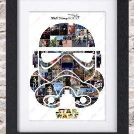 Storm Trooper Star Wars Inspired Photo Collage