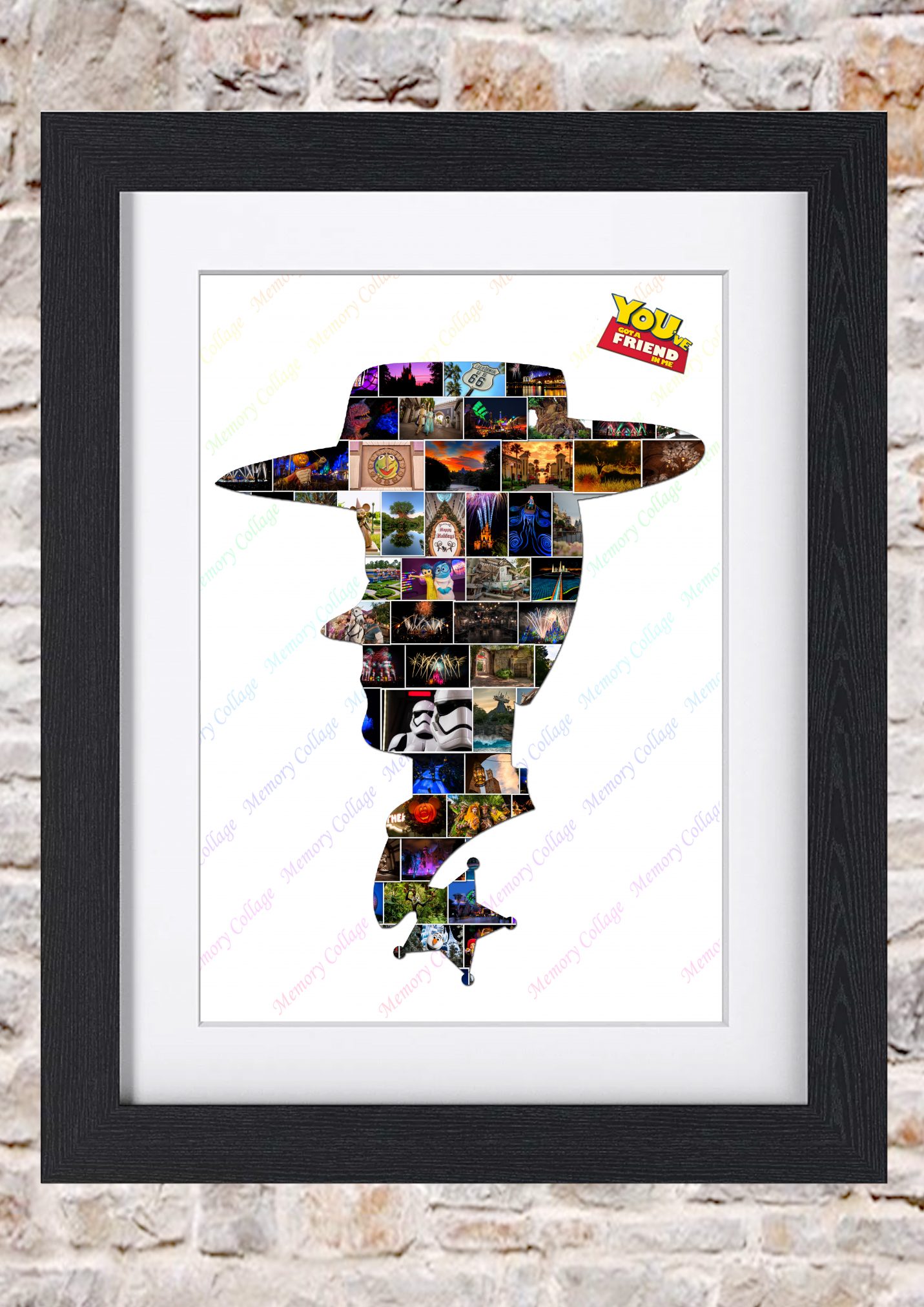 Woody Inspired Photo Collage