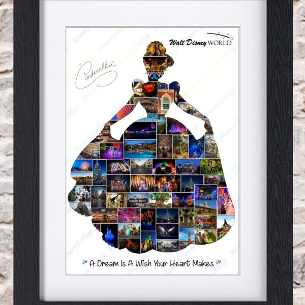 Princess Cinderella Photo Collage