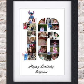 16th Birthday Photo Collage
