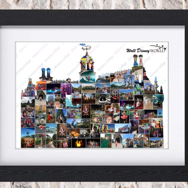 Haunted Mansion Photo Collage