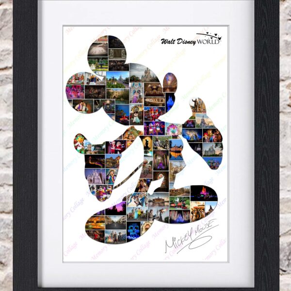 Mickey Mouse Inspired Picture Collage