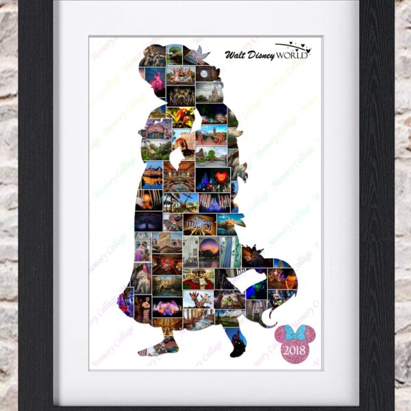 Princess Rapunzel Inspired Photo Collage