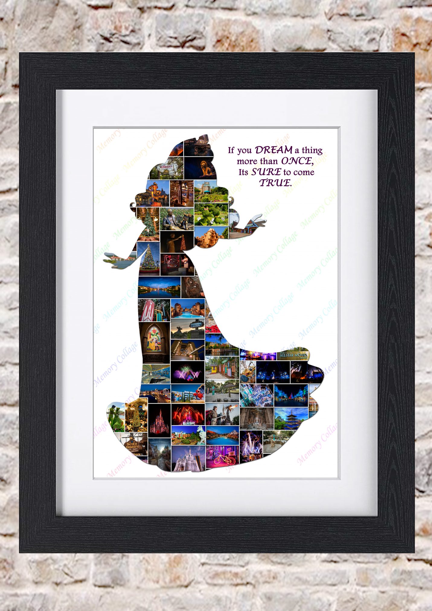 Sleeping Beauty - Princess Aurora Inspired Photo Collage