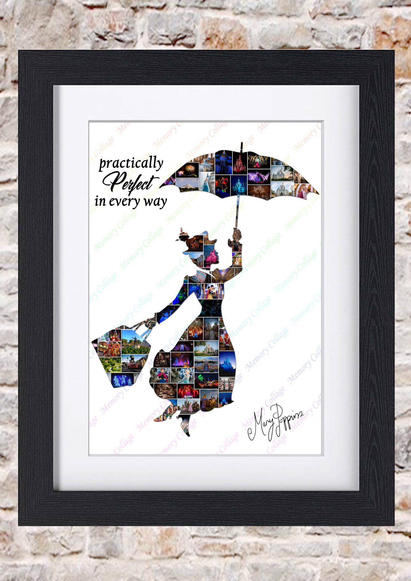 Mary Poppins Inspired Photo Collage