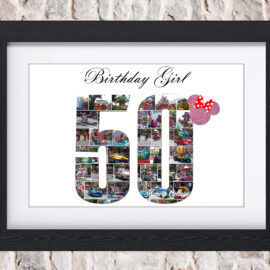 50th Birthday Photo Collage