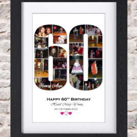 60th Birthday Photo Collage