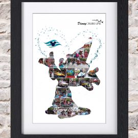 Wizard Mickey Mouse Inspired Photo Collage