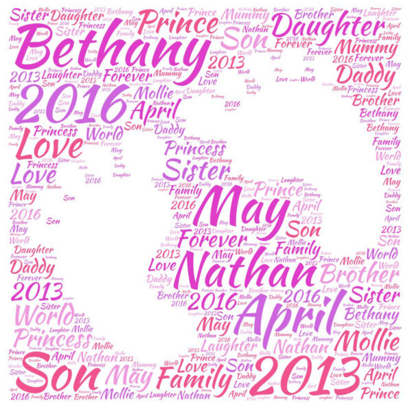 Baby Girl Footprints