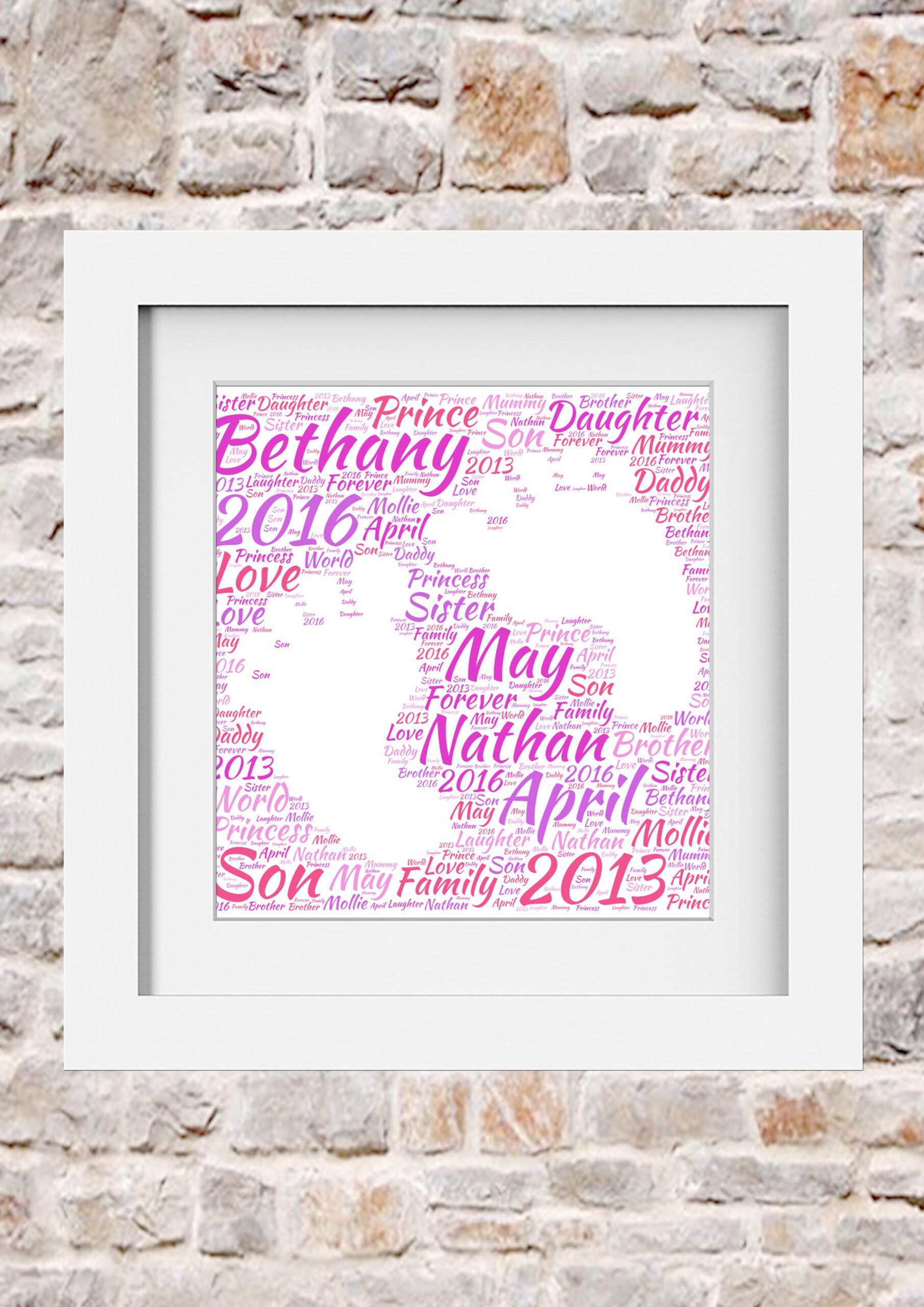 Baby Girl Footprints