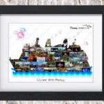 Cruise Magic Ship Framed
