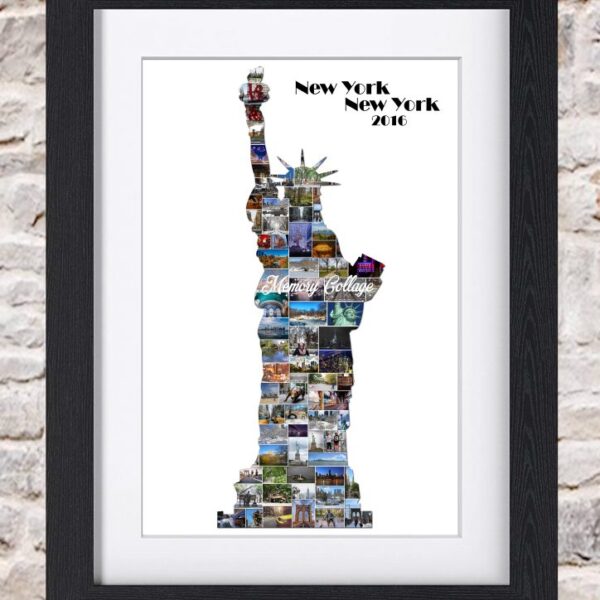 Statue of Liberty Photo Collage
