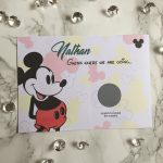 We Are Going To Disney Reveal Scratch Card - Mickey