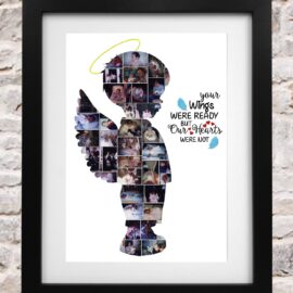 Angel Boy Photo Collage