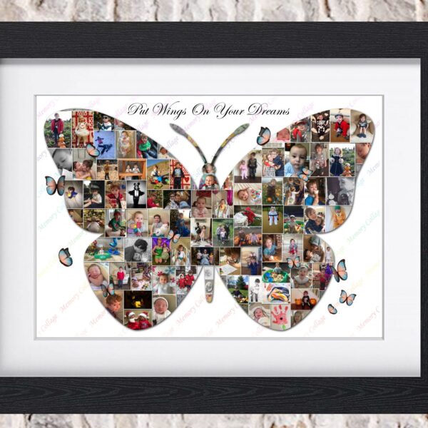 Butterfly Photo Collage