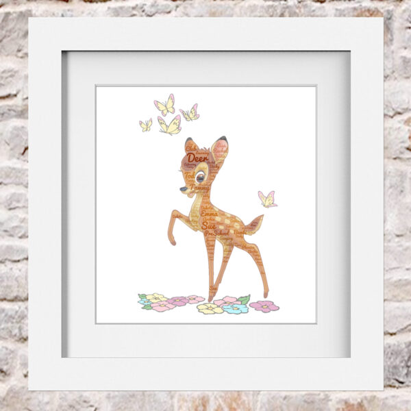 Bambi Word Art