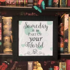 Part Of Your World Little Mermaid Inspired Framed Rustic Print