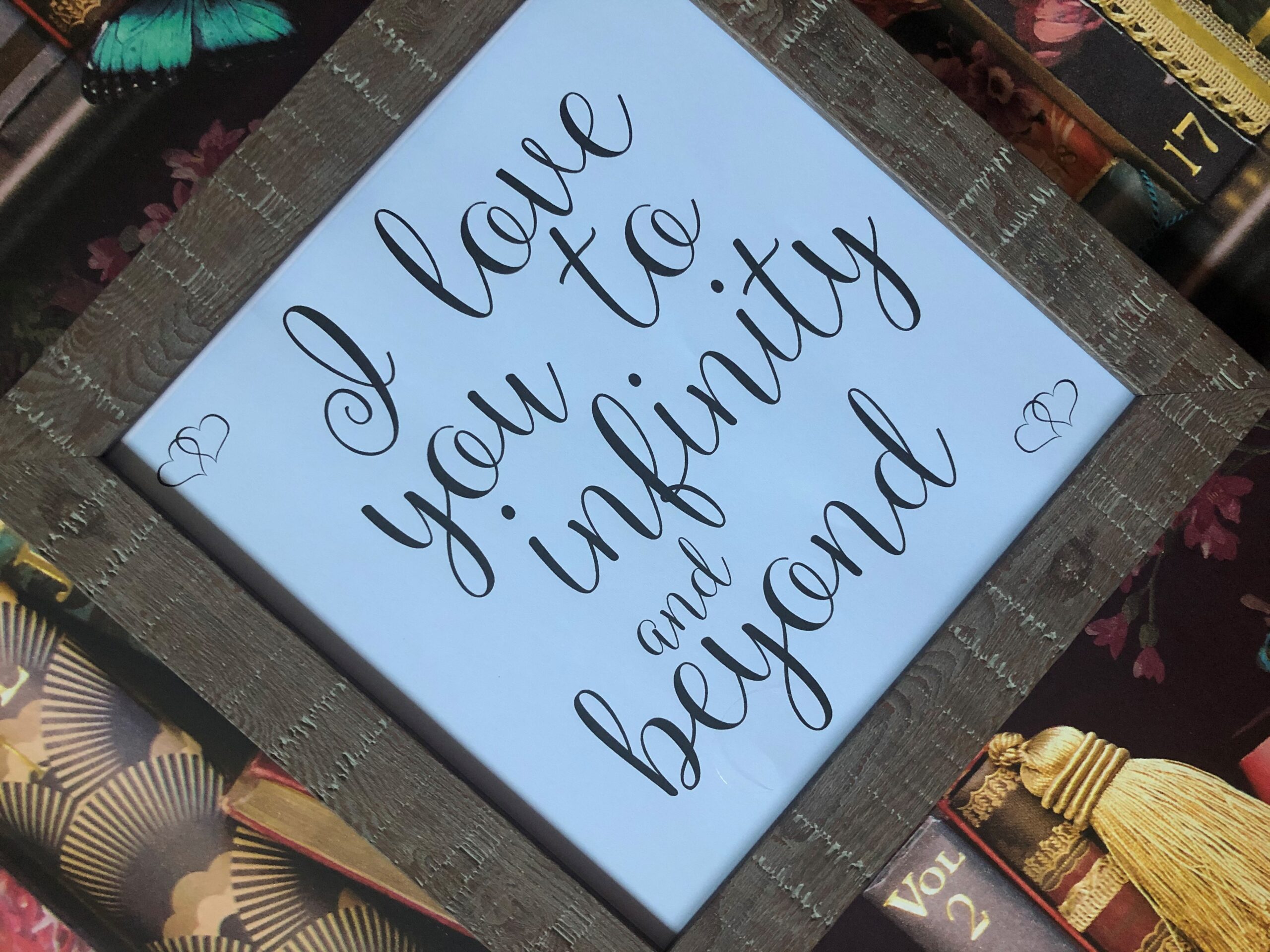 To Infinity And Beyond Framed Rustic Print To Infinity And Beyond Framed Rustic Print