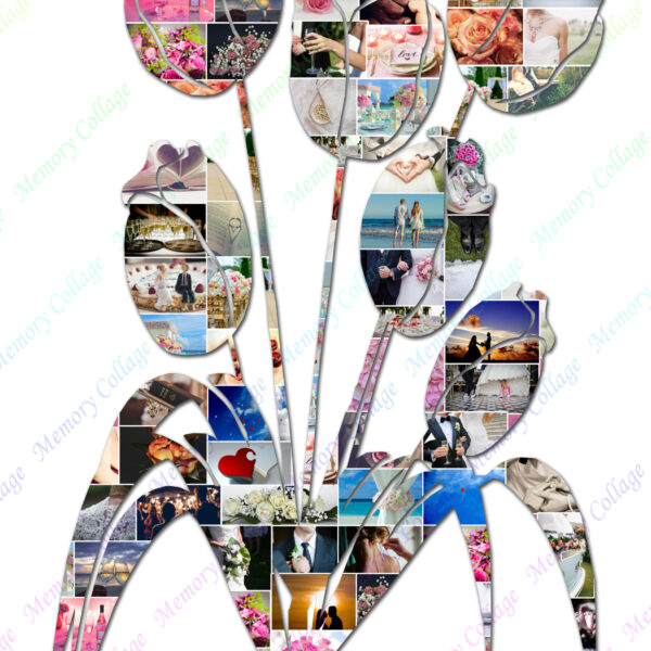 Tulips Photo Collage